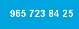 965 723 84 25 965 723 84 25